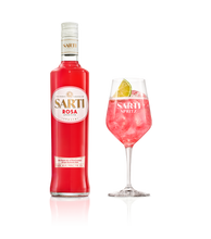 Laden Sie das Bild in den Galerie-Viewer, Sarti Rosa Aperitif Aperitivo Getränk mit Glas Sarti Spritz
